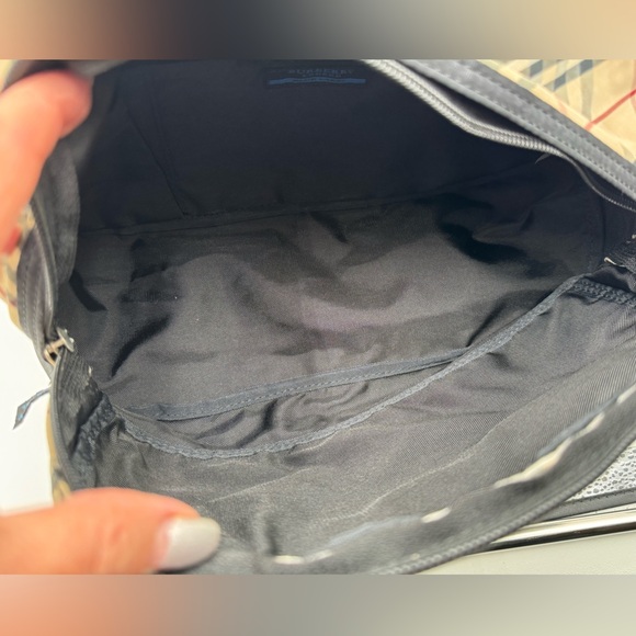 Burberry Blue Label -Authentic-Bumb / Waist Bag / Belt Bag Large - Picture 9 of 16